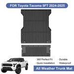 Fit For Toyota Tacoma 5FT 2024-2025 Trunk Mat Cargo Bed Liner &backrest. Fixed Price $82.99.