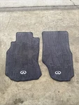 03-06 Infiniti G35 Front Left & Right Floor Carpet Mats Gray 999E2-JN002. Fixed Price $80.00.