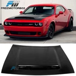 Fits 08-23 Dodge Challenger Demon Style Front Bumper Hood Cover 1 Pc Aluminum. Fixed Price $639.00.
