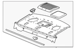 Genuine Gm Dark Titanium Rear Window Panel Trim 22996741. Fixed Price $35.15.