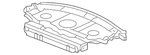 Genuine Honda Shelf Rear Parcel 66500-TE0-A00ZZ. Fixed Price $83.02.