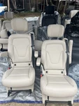 Genuine Mercedes Class Vito Rear Captains Seats W447 Tan Beige Nappa Leather. Fixed Price $1699.00.