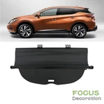 For 15-2018 Nissan Murano Security Retractable Rear Trunk Cargo Cover Shade Area. Fixed Price $58.37.