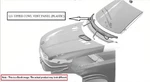 Windshield Wiper Cowl Grille Vent Panel Oem 2012 Cadillac Escalaext 25872303. Fixed Price $90.00.