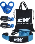 Nixface Offroad Recovery Kit 10-TON Snatch Block 3IN 8FT Tree Saver So.... Fixed Price $90.71.