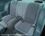 1979 1980 Pontiac Firebird & Trans Am Custom Cloth Hardtop Rear Seat Cover. Fixed Price $616.00.