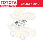 Genuine Toyota 6499347010 Prius (04-09) Box, Deck Floor Rear 64993-47010 !. Fixed Price $856.93.