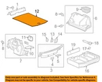 Gm Oem 15-19 Ats Rear Body Interior Trim-floor Cover 22944191. Fixed Price $146.33.