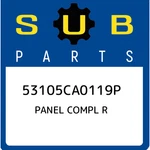Subaru Panel Compl 53105CA0119P, New Genuine Oem Part. Fixed Price $131.28.