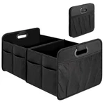 Simple Deluxe Trunk Organizer For Car/suv/truck, Collapsible 2 1 Pack, Black. Fixed Price $23.55.
