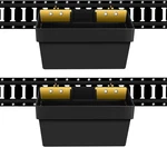 2 Pack Basket Storage Bin Box For Tool Organizer E-track.... Fixed Price $62.50.