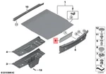 For Bmw Genuine Cargo Net Rear 51477304507. Fixed Price $46.99.