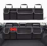 Car Trunk Organizer And Storage, Backseat Hanging For Suv, Black. Fixed Price $20.95.