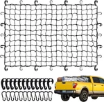Heavy Cargo Net For Pickup Truck Bed - 4' X 6' Duty, Black. Fixed Price $44.17.