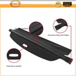 Retractable Rear Security Trunk Cargo Cover For Hyundai Tucson 2022-24 2.5L 1.6L. Fixed Price $89.14.