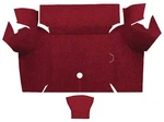 Ford Mustang 67-68 Oer Maroon Molded Loop Replacement Trunk Area Carpet. Fixed Price $261.91.