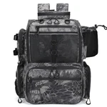 Rabjen Fishing Tackle Backpack With Rod Holders, Bottle Holder, Storage Bag. Fixed Price $54.99.