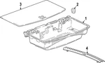 Genuine Gm Storage Compartment 86544076. Fixed Price $150.19.