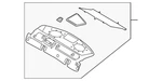 Genuine Ford Package Tray Trim 8G1Z-5446668-AD. Fixed Price $161.97.