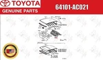Toyota Oem Panel Sub-assy, Upper Back 64101-AC021 For Avalon. Fixed Price $306.00.