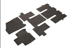 Oem All Weather Floor Mat Set For 8 Passenger Kia Carnival, R0F13-AU101 AU100. Fixed Price $199.00.