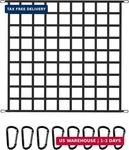 The First Flat Bungee Cargo Net For Pickup Truck Bed, 4' X Stretches To 10'. Fixed Price $59.00.