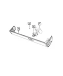 Genuine Mopar Storage Bin 7LV16TX7AA. Fixed Price $322.18.