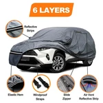 6 Layer 100% Waterproof All Weather For Toyota RAV4 Custom Car Cover Outdoor. Fixed Price $69.99.
