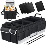 Oasser Trunk Organizer With Cooler Bag 95L, Bearing 110LB No Deformation, Col.... Fixed Price $70.46.