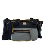 Fox Racing Gear Bag Motocross Duffle Black Yellow Handle Travel Luggage. Fixed Price $112.00.
