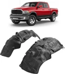 Front Pair Fender Liner Inner Panel Compatible With 2009-2024 Dodge Ram 1500 Cla. Fixed Price $85.99.