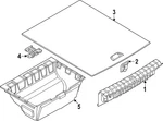 Genuine Bmw Storage Compartment 51-47-7-951-239. Fixed Price $193.23.