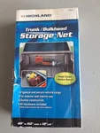 Highland Trunk Organizer Bulkhead Net Storage Secure Exterior Interior. Fixed Price $8.00.