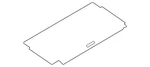 Genuine Nissan Floor Storage Compartment Lid 849B9-4BA2A. Fixed Price $424.94.