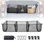3 Pocket Trunk Bed Mesh Heavy Duty Cargo Net Storage For Cars Suv Pickup Trucks. Fixed Price $31.22.