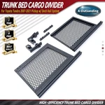 Trunk Bed Cargo Divider Fits Toyota Tundra 2007-2021 Pickup W/ Deck Rail System. Fixed Price $228.88.