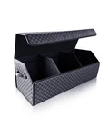 Fyzeoty Trunk Organizer For Suv - Leather Storage Box, Extra Large, Checked. Fixed Price $82.17.