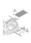 Audi A4 Avant Quattro Q3 RS4 Luggage Net Satin Black 8W9861869A9B9 No Duty. Fixed Price $213.04.