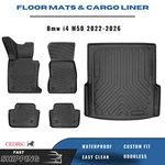 Floor Mats & Trunk Cargo Liner For Bmw I4 M50 2022-2026 3D Tpe Full Set. Fixed Price $149.90.