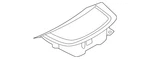 Genuine Bmw Blank Cover 51-46-9-472-521. Fixed Price $53.65.