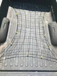 Cargo Net Bed Tie Down Hooks For Dodge Ram Pickup Full Size Long 66" X 98". Fixed Price $19.95.
