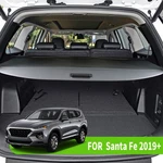 Retractable Cargo Cover For Hyundai Santa Fe 2019-2023 Trunk Shade Accessory. Fixed Price $59.99.