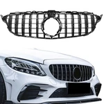 Gtr Style Black Grille 2019-2022 For Mercedes Benz W205 C200 C250 C300 C43. Fixed Price $69.99.