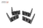 2018 2025 Volvo XC60 Trunk Cargo Cover Floor Liner Block -set Of 4-. Fixed Price $79.99.