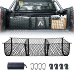 Three Pocket Elastic Truck Bed Mesh Storage Cargo Net For Toyota Tacoma 2005-24. Fixed Price $28.99.