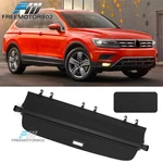 Fits 18-24 Volkswagen Tiguan Retractable Trunk Cargo Cover Carbon Fiber Texture. Fixed Price $72.99.